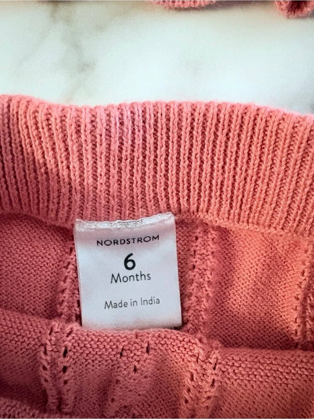 Pink Knit Ruffle Tank & Bloomers Set- 6 months